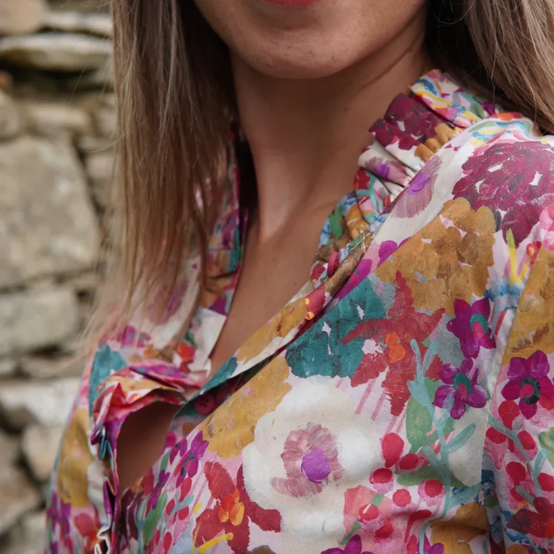 blouse-floreal