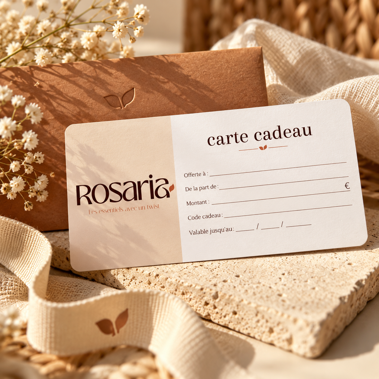 Carte cadeau Rosaria